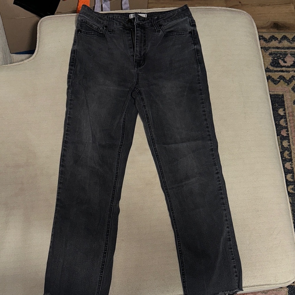 Harper Women's Straight Leg Jeans in Black